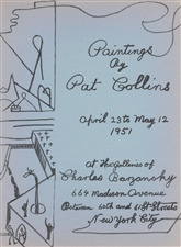 Patrick Collins lithograph Improvisations