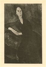 Amedeo Modigliani "Portrait de Madame Zborowska"