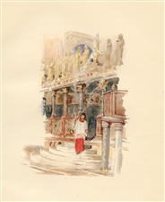 Rhoda Holmes Nicholls chromolithograph