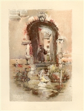 Rhoda Holmes Nicholls chromolithograph