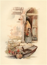 Rhoda Holmes Nicholls chromolithograph