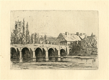 Philip Gilbert Hamerton etching