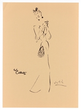 Marcel Vertes lithograph