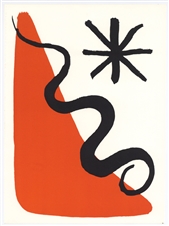 Alexander Calder lithograph 1965