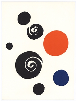 Alexander Calder lithograph 1965