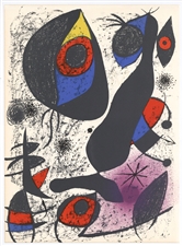 Joan Miro "A la encre I" original lithograph