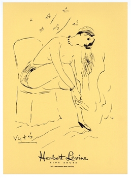 Marcel Vertes lithograph