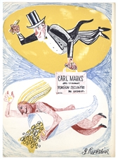 Anton Refregier lithograph Improvisations