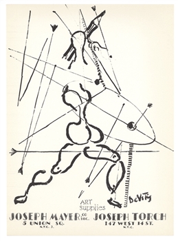 Themis DeVitis lithograph Improvisations