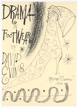 Byron Browne lithograph Improvisations