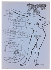 Bernard Kassoy lithograph Improvisations