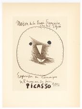 Pablo Picasso lithograph poster "Ceramiques"