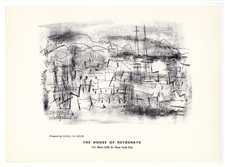 Samuel M. Adler original lithograph
