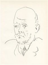 Pablo Picasso Vollard Suite "Portrait de Vollard"