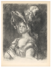 Pierre-Auguste Renoir lithograph