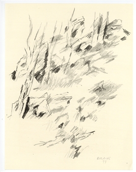 Jean Bazaine lithograph 1958