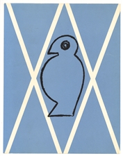 Max Ernst lithograph, 1958