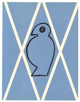 Max Ernst lithograph, 1958