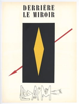 Wifredo Lam lithograph, 1953
