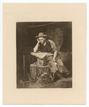 Francis Blackwell Mayer etching Paul LeRat