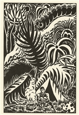 Frans Masereel woodcut