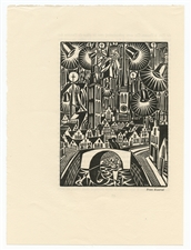 Frans Masereel woodcut