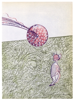 Max Ernst original lithograph, 1972