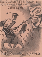 Harry Gottlieb original lithograph