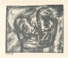 Georg Ehrlich "TrÃ¶stung" original lithograph