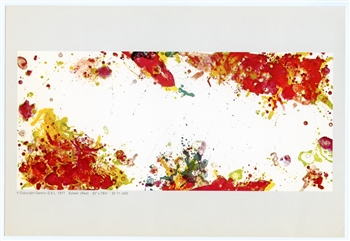 Sam Francis lithograph Gemini
