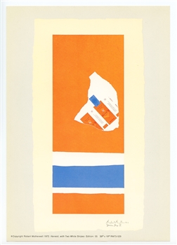 Robert Motherwell lithograph Summer Lights 1973