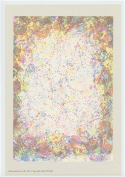 Sam Francis lithograph Gemini