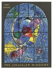 Marc Chagall Jerusalem Windows lithograph