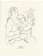 Pablo Picasso "Maternite"