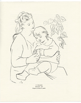 Pablo Picasso engraving
