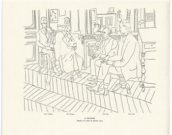 Pablo Picasso engraving