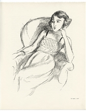 Henri Matisse "Le repos"