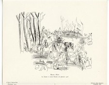 Raoul Dufy drawing