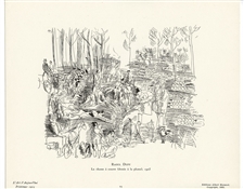 Raoul Dufy drawing
