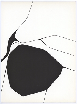 Pablo Palazuelo serigraph, 1963