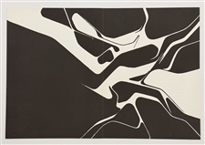 Pablo Palazuelo serigraph, 1963