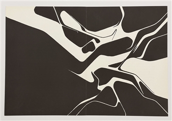 Pablo Palazuelo serigraph, 1963