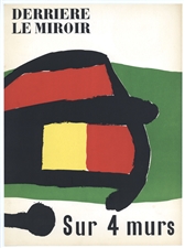 Joan Miro original lithograph, 1958