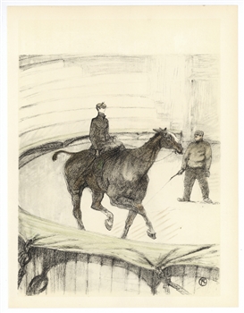 Toulouse-Lautrec  lithograph Circus Cirque