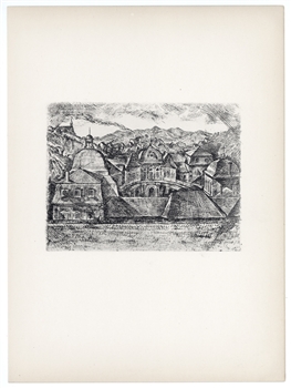 Paul Adolf Seehaus lithograph
