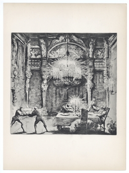Hans Meid lithograph