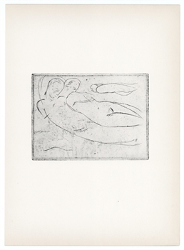 Wilhelm Lehmbruck lithograph