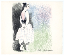 Marie Laurencin lithograph Alice in Wonderland