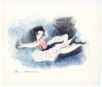 Marie Laurencin lithograph Alice in Wonderland