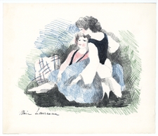 Marie Laurencin lithograph Alice in Wonderland